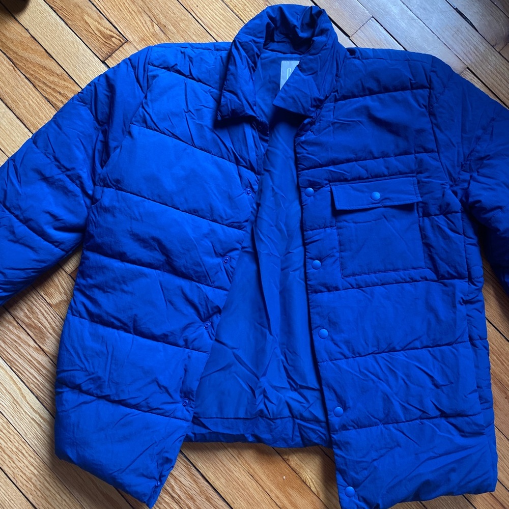 Gap Mens Puffer Shirt/Jacket